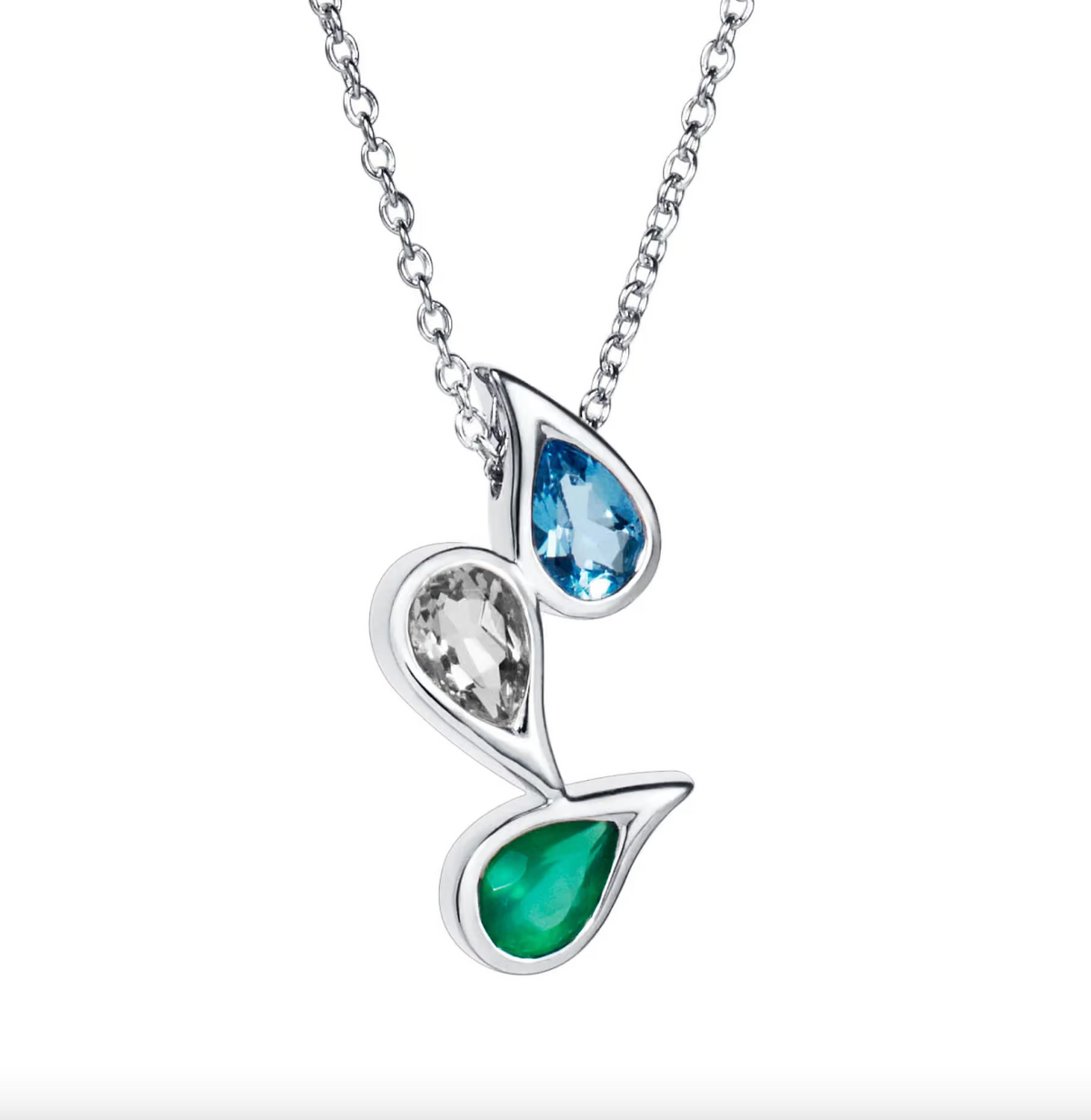 Sparkle Of Life Triple Necklace