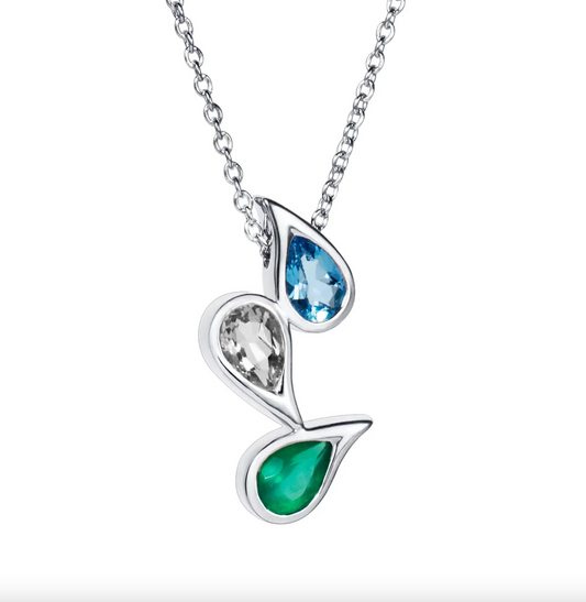 Sparkle Of Life Triple Necklace