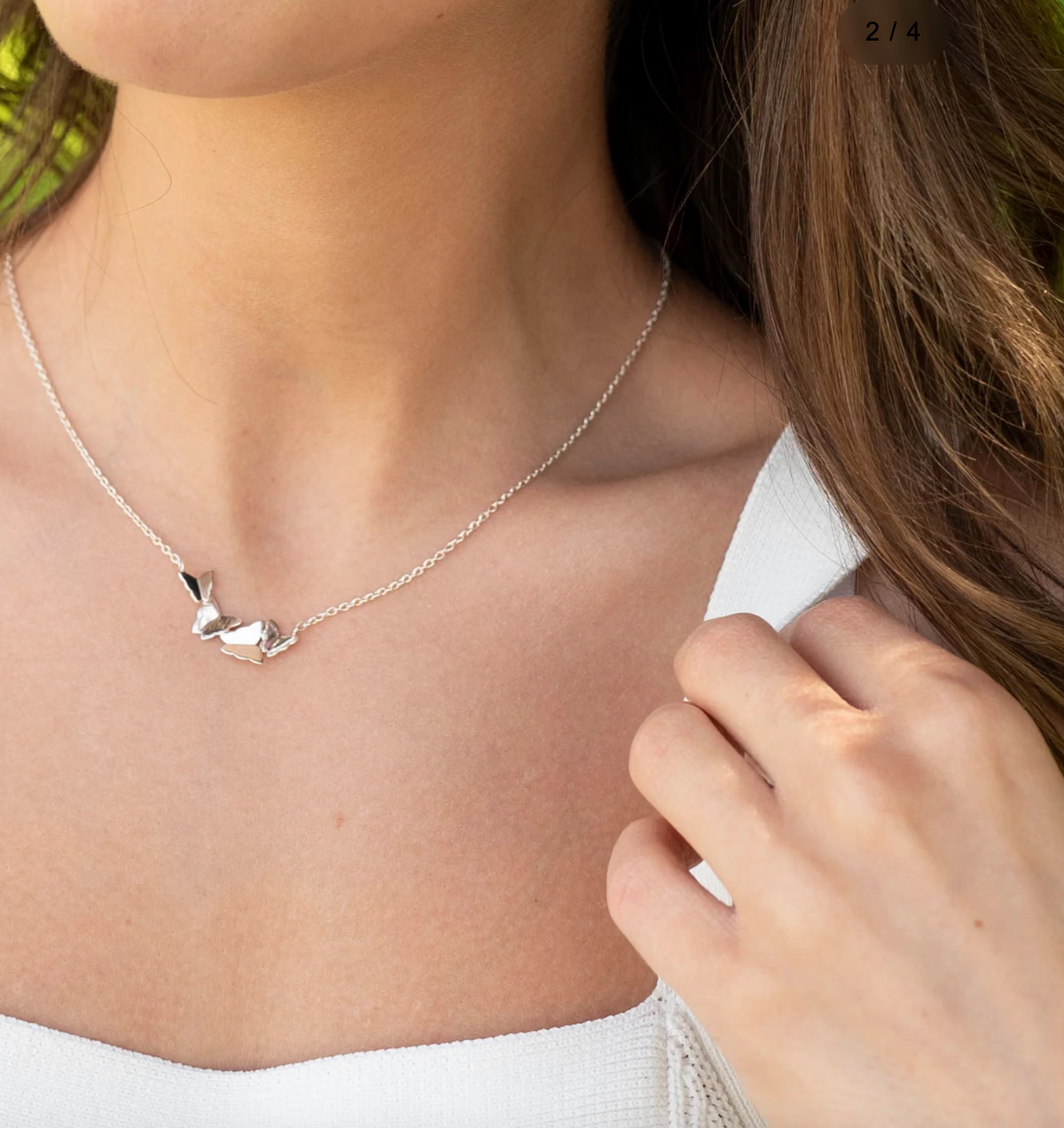 Little Miss Butterfly Air Necklace