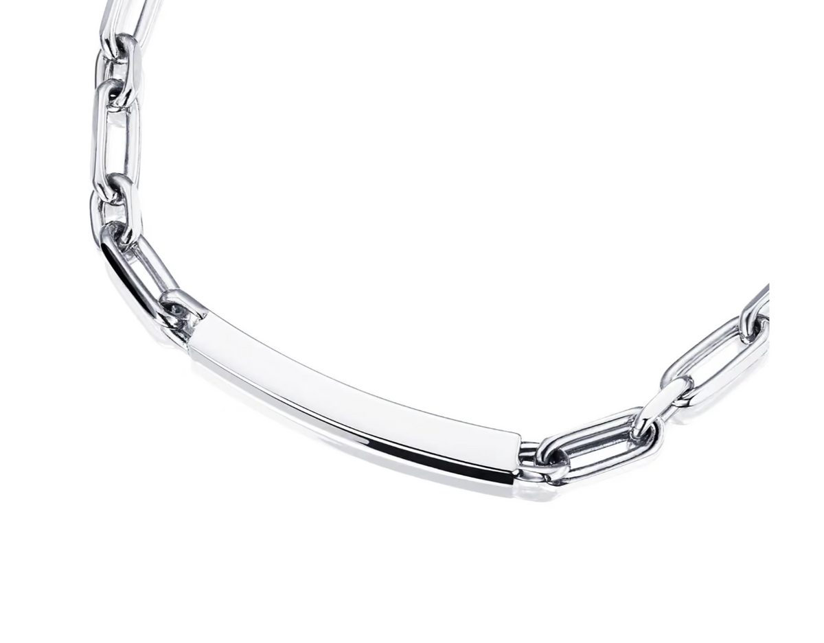 Thin Silver Bracelet