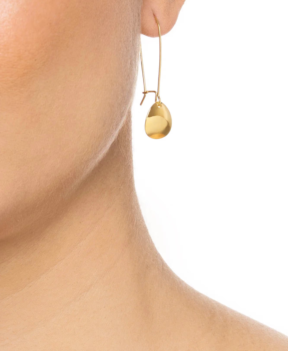 Mini Rose Petal Earrings
