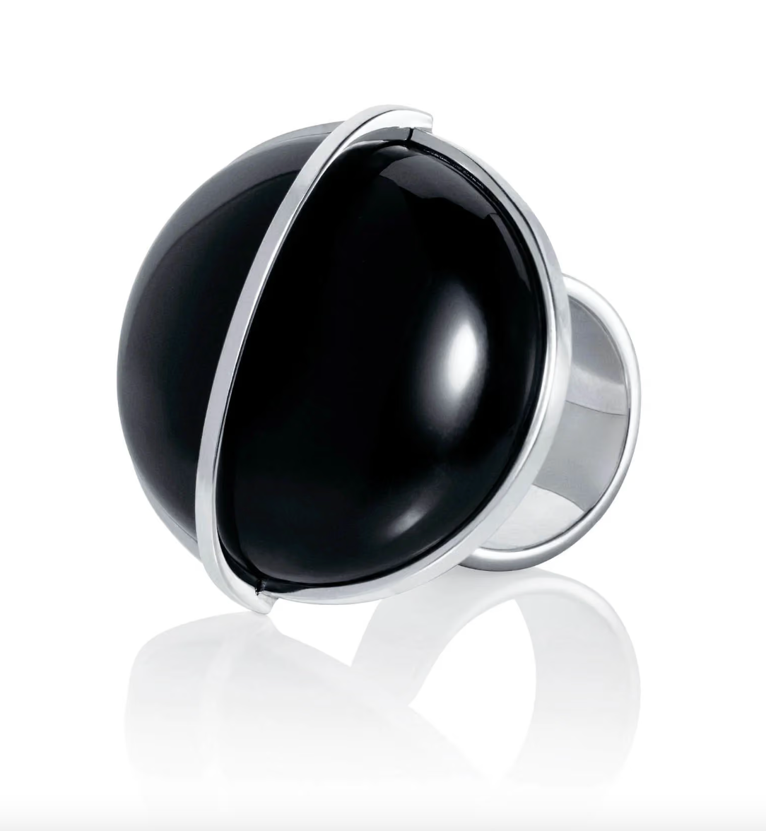 Slick & Black Ring