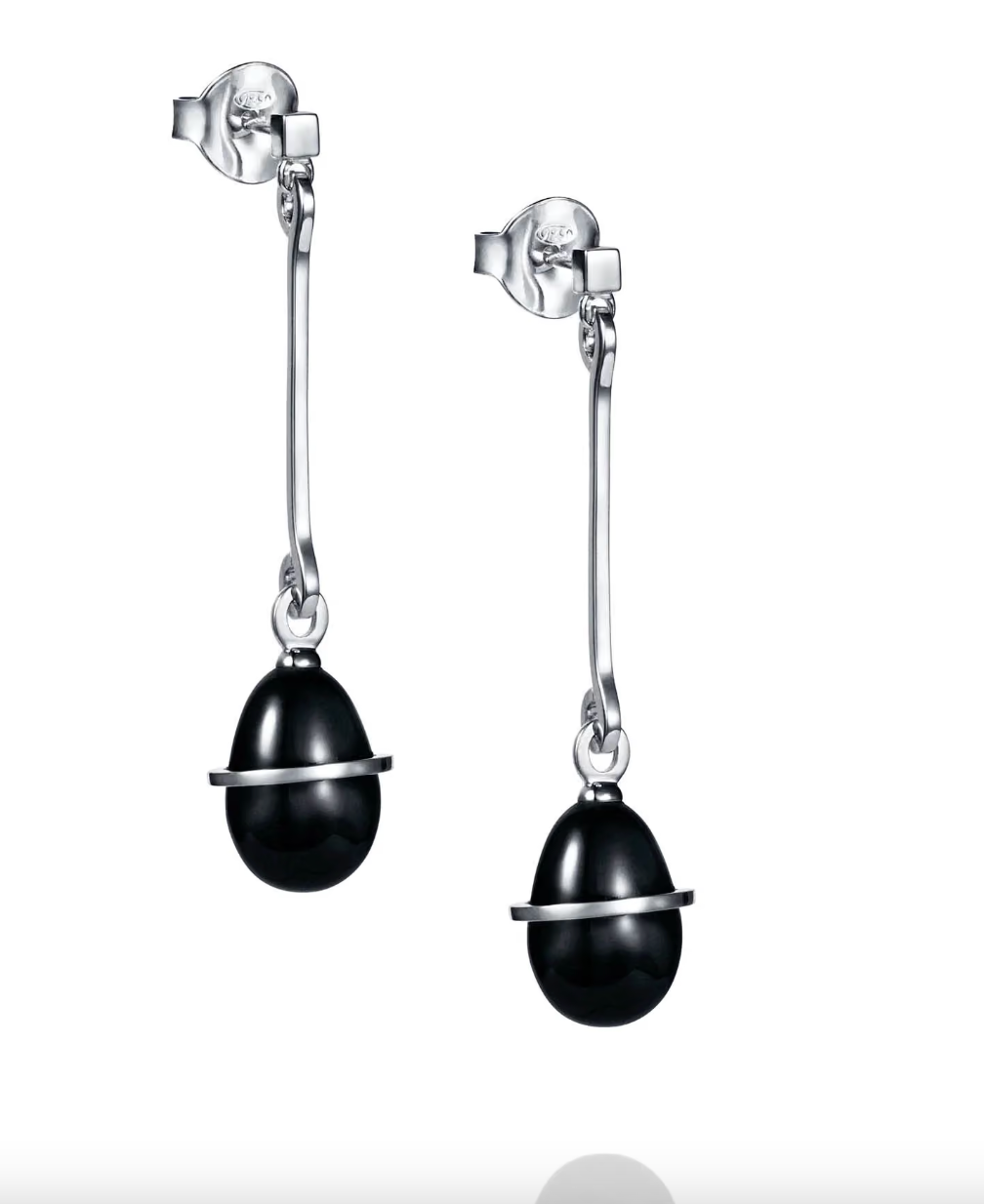 Slick & Black Earrings
