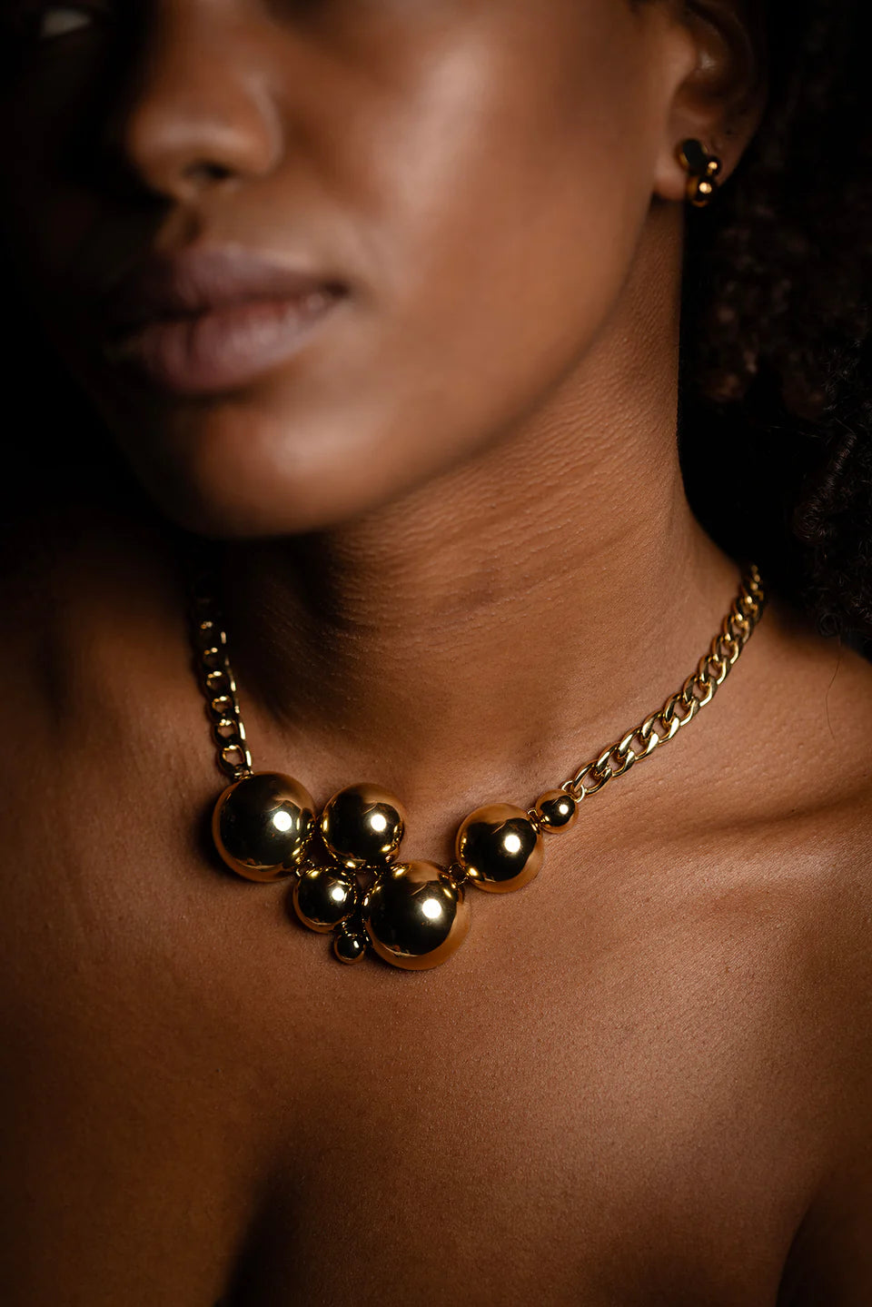 Solar Cluster Necklace