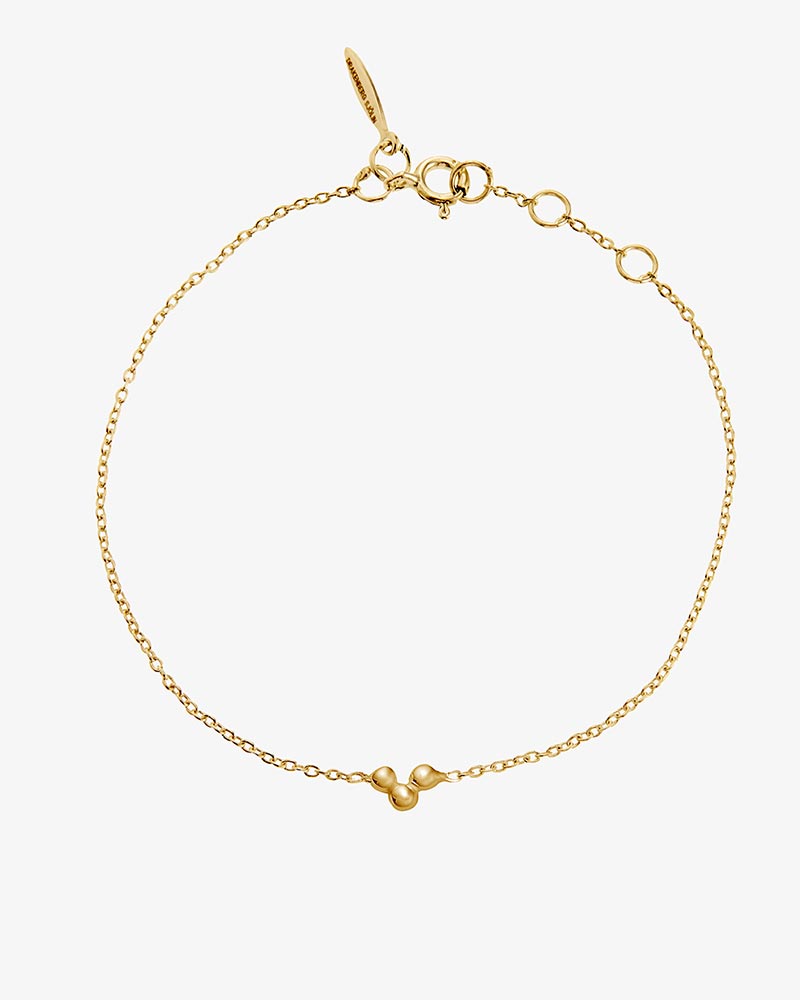 Drops bracelet gold