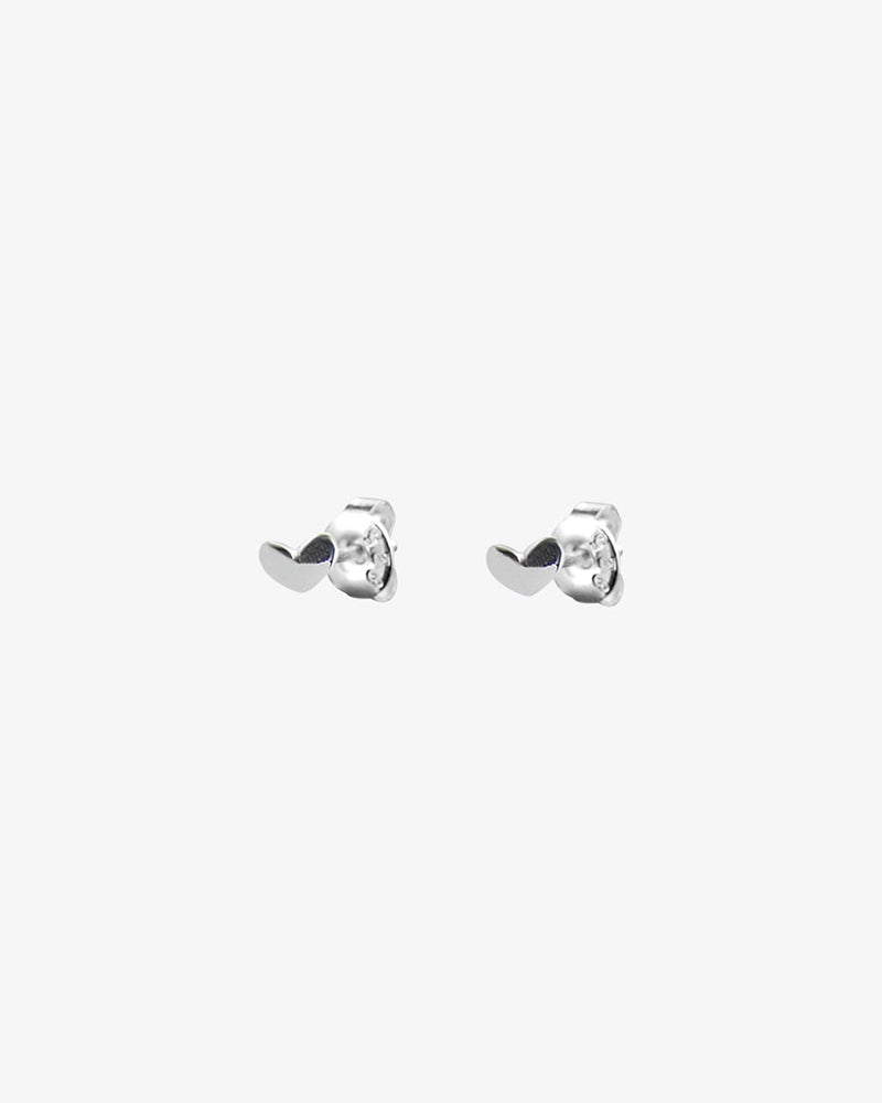 Loving heart drop studs