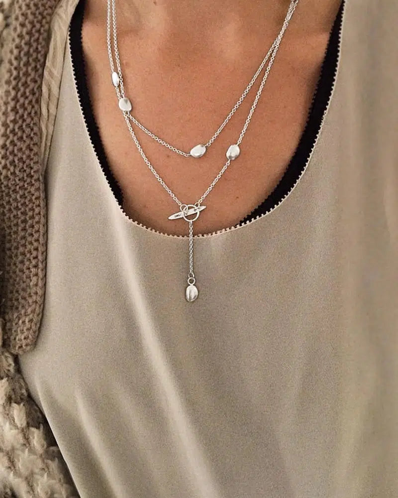 Morning Dew necklace long