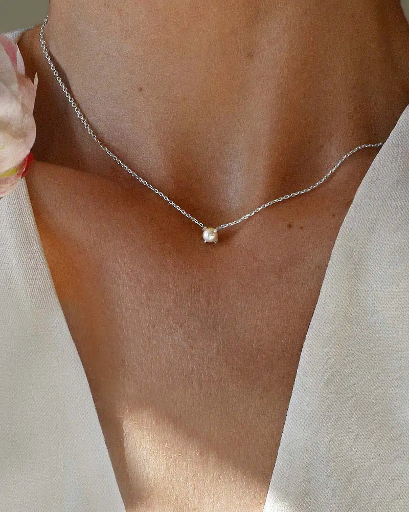 Petite Pearl necklace