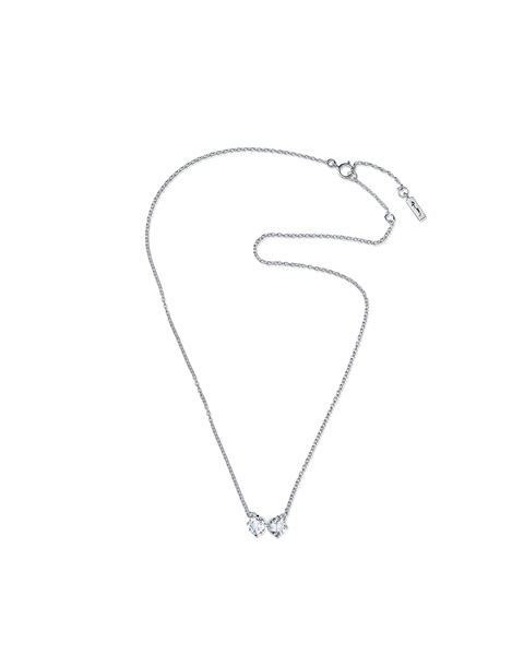 The mountain & i necklace crystal quartz